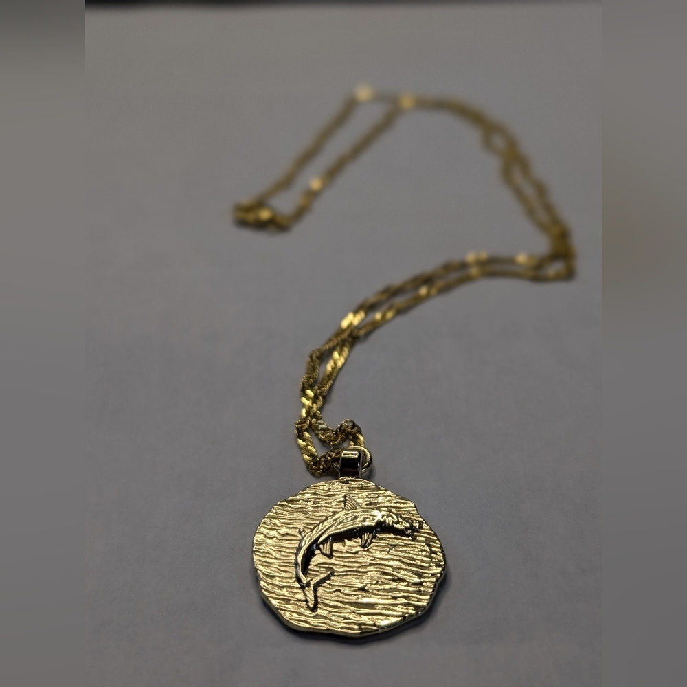 Black Tuna Gang Medallion and Chain